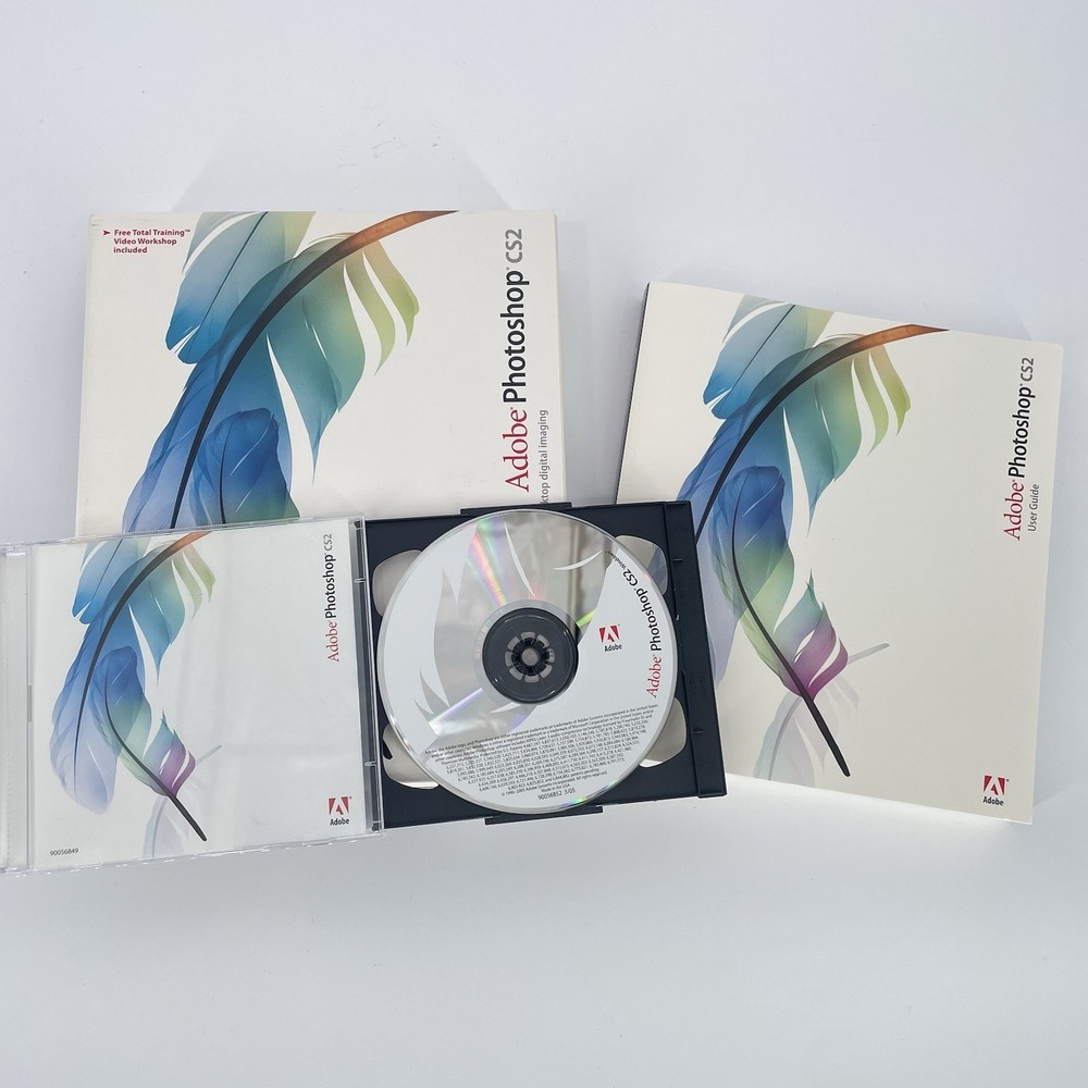 Adobe Photoshop‎ CS2 Upgrade For Mac With Training Workshop Disc & Manual